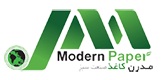 لوگوی شرکت مدرن کاغذ صنعت سبز