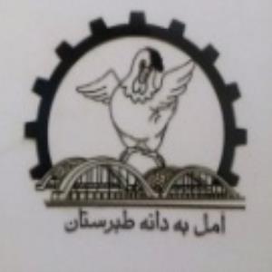 لوگوی شرکت آمل به دانه طبرستان