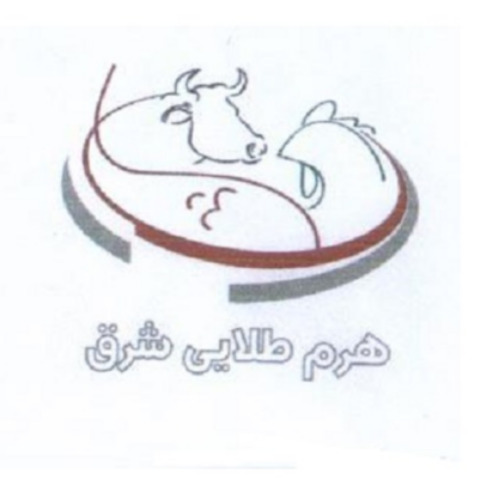 لوگوی شرکت خوراک دام و طیور هرم طلایی شرق
