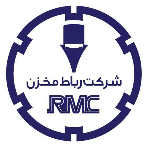 لوگوی شرکت رباط مخزن (R.M.C)