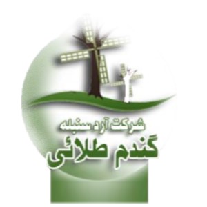 لوگوی شرکت آرد سنبله گندم طلایی 