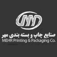 لوگوی شرکت صنایع چاپ و بسته بندی مهر